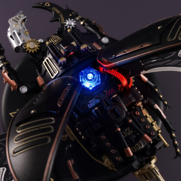 Robotime Rokr The Storm Beetle DIY Moveable Mechanic Organism 3D Puzzle Series Steampunk Design Funny Toys For Kids Child - Image 6