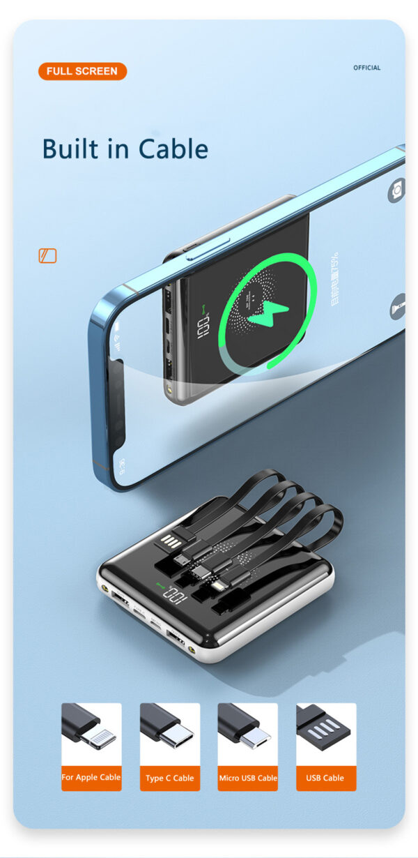 20000mAh Fast Charging Power Bank Mini Portable - Image 9