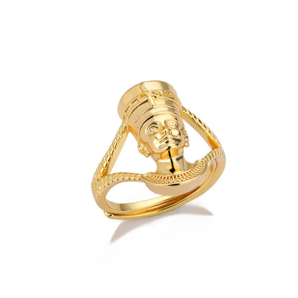 Indian Double Layered Rings Couple Rings - Image 7
