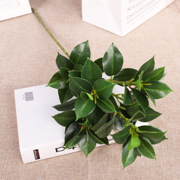 Single Ivy Tree Bark Artificial Camellia Home Interior Decoration Simulated Leaves Props Photography - Image 9