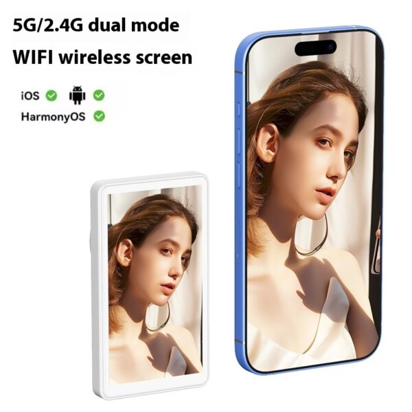 Wireless Mobile Phone Selfie Magnetic Suction HDMI Same Screen Device Selfie Auxiliary Tool - Image 2