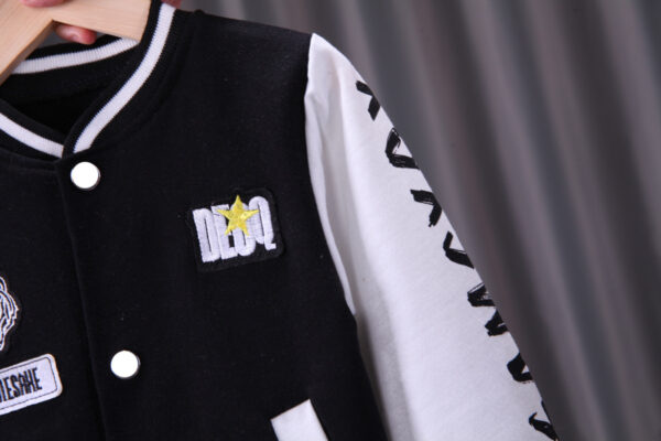 Boys Baseball Jacket Korean Two-piece Set - Image 5