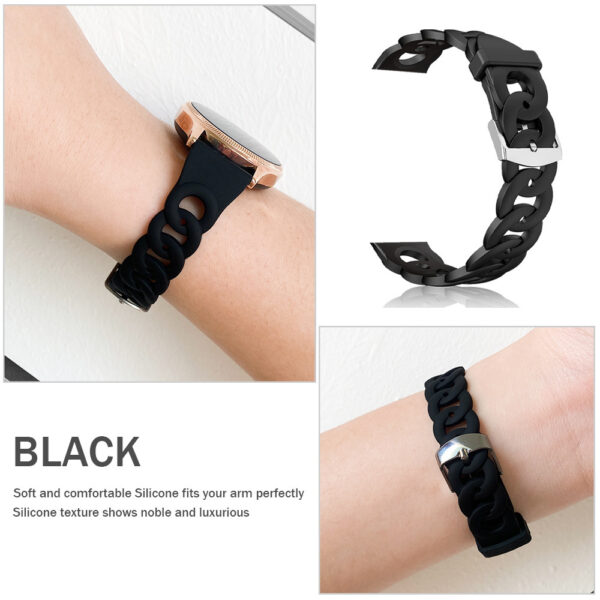 Smart Watch Ring Bracelet Silicone Universal Watch Wristband - Image 4