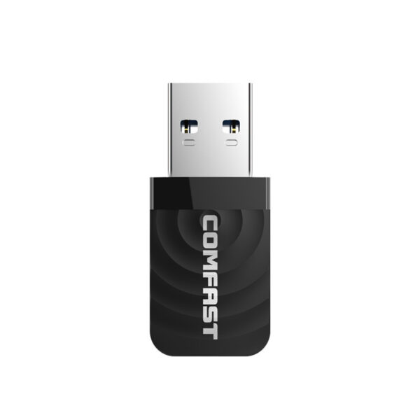 Compatible with Apple , Black Apple USB Wireless Network Card Desktop Laptop Computer Host External Wifi Network Receiver - Image 5