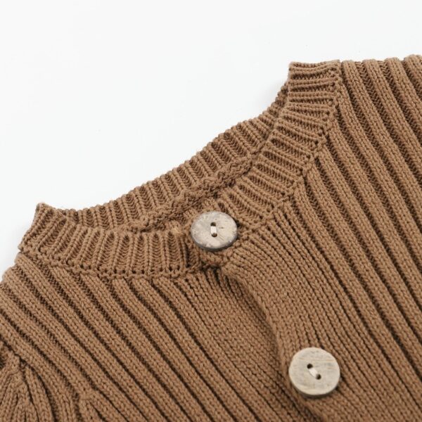 Knitted Sweater Baby Bodysuit One-piece Baby Wear - Image 5