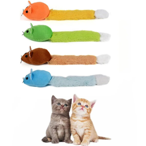 Long Tail Mouse Cat Teaster Toys Funny Pet Toys Cat Toys Mouse Trainning Funny Playing Toys Interactive Pets Products - Image 5