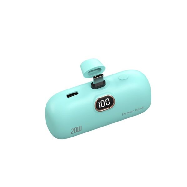Pocket Wireless Capsule Power Bank Small Portable Power Source Power Bank Mini Fast Charge - Image 6