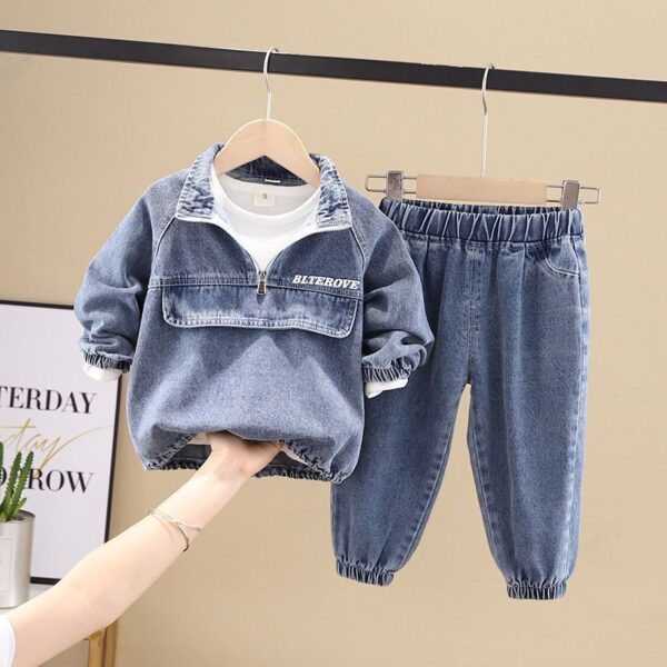 Boys Spring Clothing New Clothes Fashionable Handsome Children's Clothing - Image 9