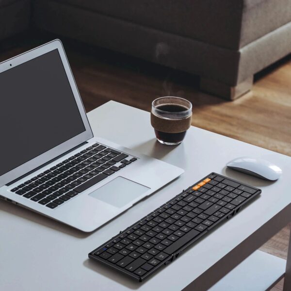 Folding Keyboards With Numeric Keypad Bluetooth Wireless - Image 5