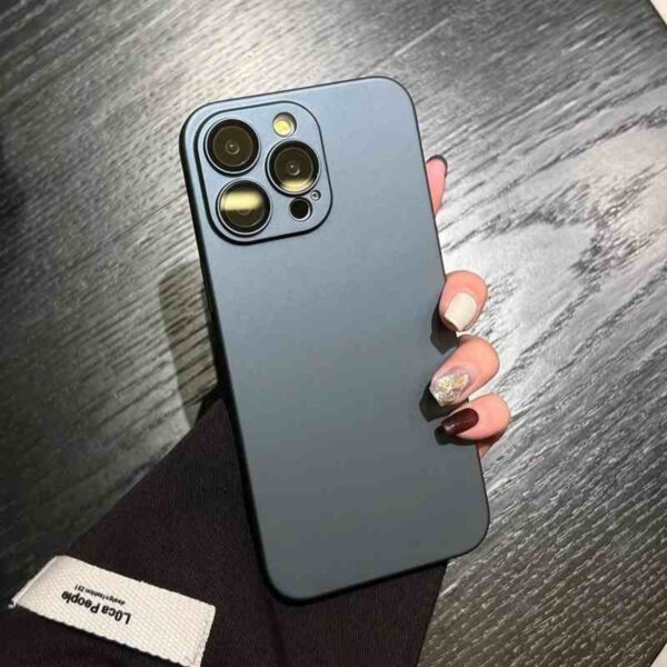 Simple Solid Color Anti Fall Cover Ultra-thin Frosted - Image 8