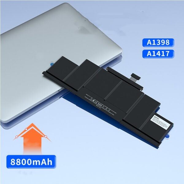 Macbook Air Pro Battery Suitable For Laptop A1466 A1502 A1398 Computer Battery Replacement - Image 5