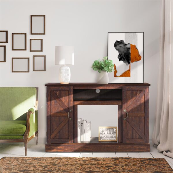 Vintage Home Living Room Wooden TV Cabinet - Image 3