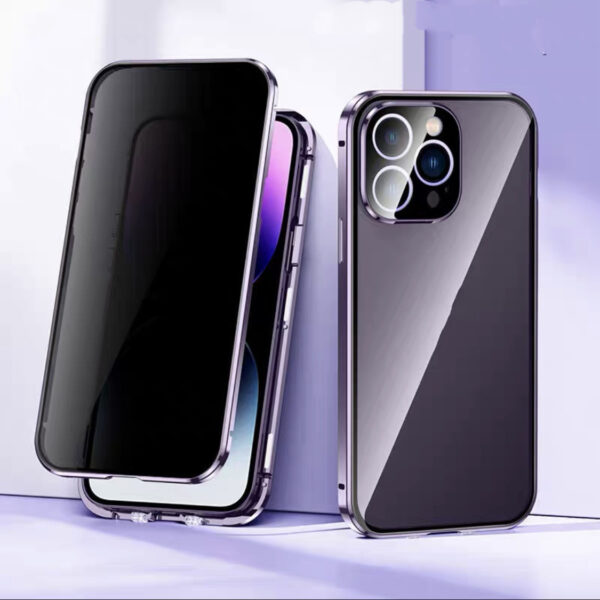 Phone Case Magneto Double-card Buckle Double-sided Glass Goggles - Image 4