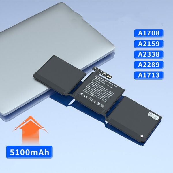Macbook Air Pro Battery Suitable For Laptop A1466 A1502 A1398 Computer Battery Replacement - Image 10