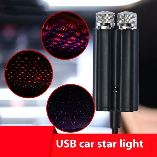 Car Atmosphere Light Usb Star Projection - Image 4