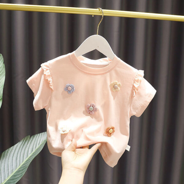 Thin Children's Summer Clothing Baby Summer Clothing Top - Image 5