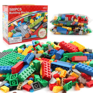 Children's Creative Australia 500PCs Building Blocks ABS Plastic DIY Assembling Building Blocks