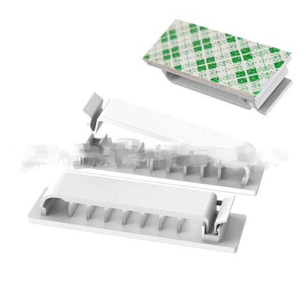 Home Portable Storage Cable Organizer Fixing Clip - Image 3