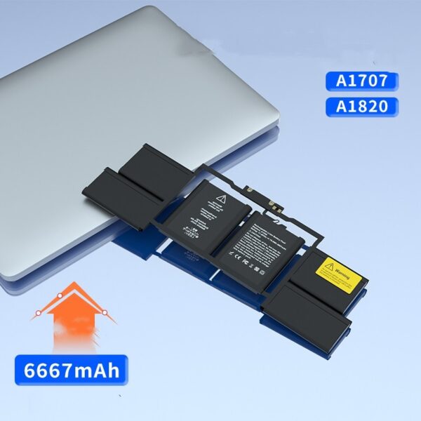 Macbook Air Pro Battery Suitable For Laptop A1466 A1502 A1398 Computer Battery Replacement - Image 3