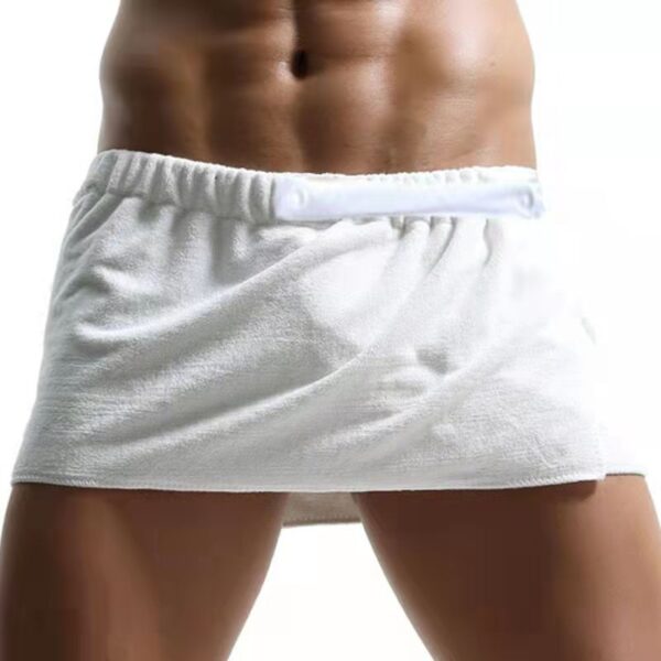 Men's Short Bath Towel Shorts - Image 4