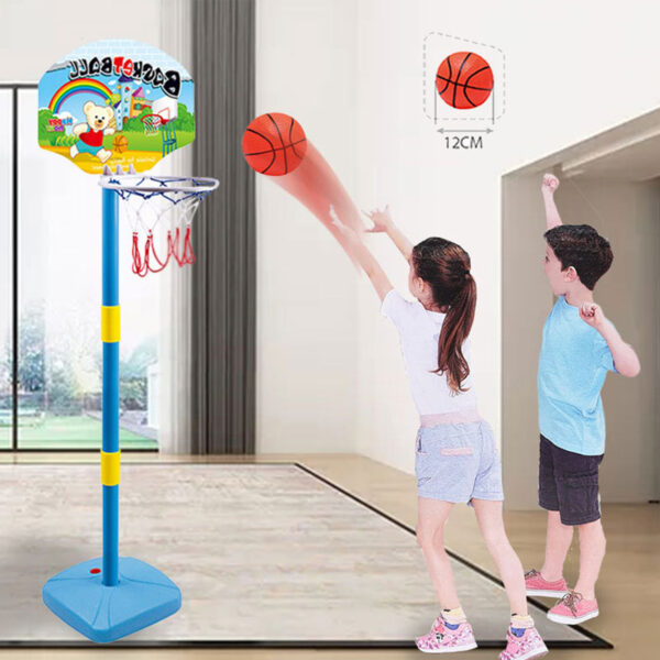 Indoor And Outdoor Liftable Basketball Hoop Sports Toys - Image 4