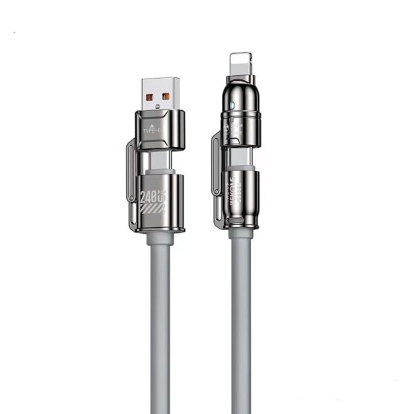 High-power Four-in-one Super Fast Charge Data Cable - Image 4