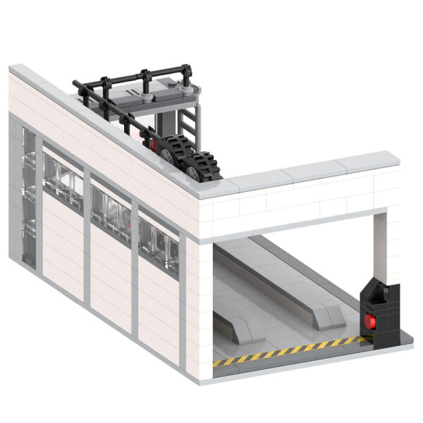 Car Repair Shop Building Block Toys - Image 3