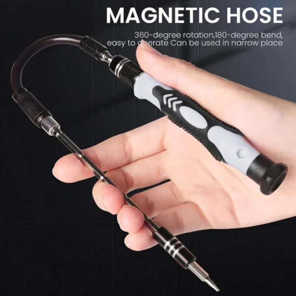 115 In 1 Precision Screwdriver Set,  Super Durable Mini Professional Magnetic Repair Tool Kit, Small Screwdriver For Phone, Computer, Watch, Laptop, Macbook, Eyeglass, Electronic - Image 2