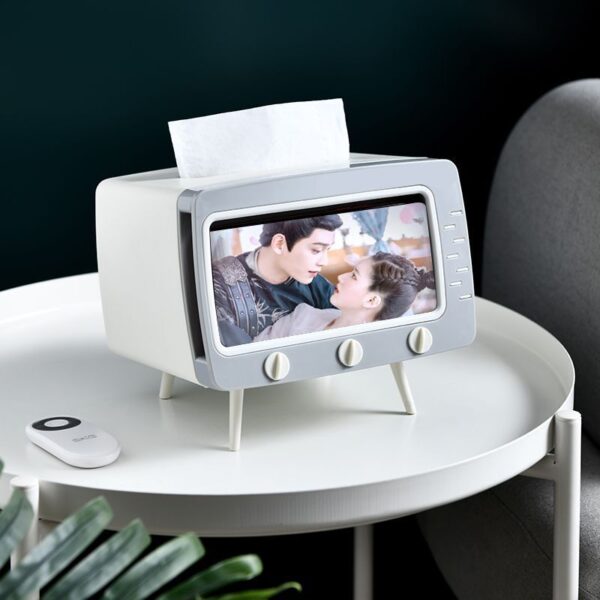TV Tissue Box Home Living Room Creative Paper Box - Image 6