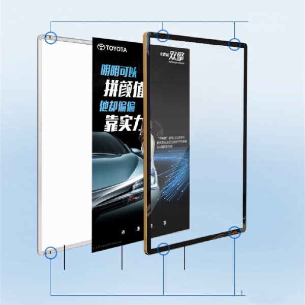 Wall-mounted Magnetic Attraction Display Board - Image 4
