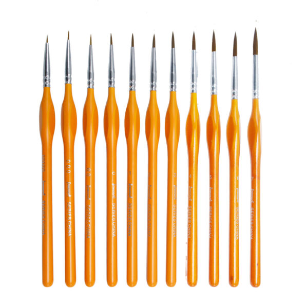Ultra-fine Three-side Hook Line Pen Watercolor Gouache Fine Pen Outline Pigment Liner Painting Feature Brush Ultra-fine Chinese Painting Hand-painted - Image 4