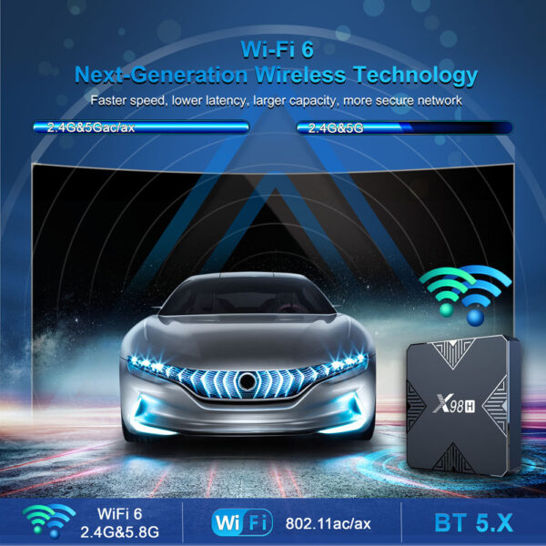 Set-top Box Android Bluetooth Dual WiFi TV Box - Image 8