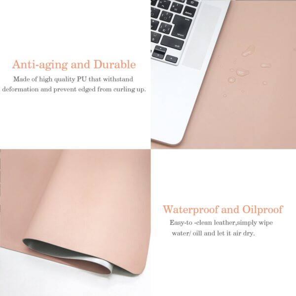 Leather Computer Mouse Pad Table Mat - Image 3