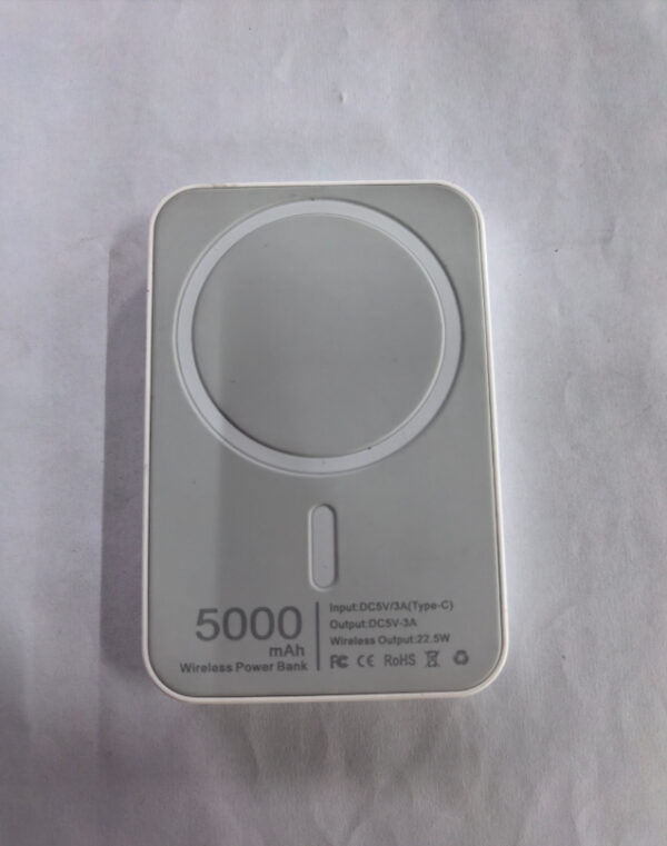 Magnetic Wireless Charger Electric Treasure Wireless Charger Portable Power Source Foot 5000MA - Image 6