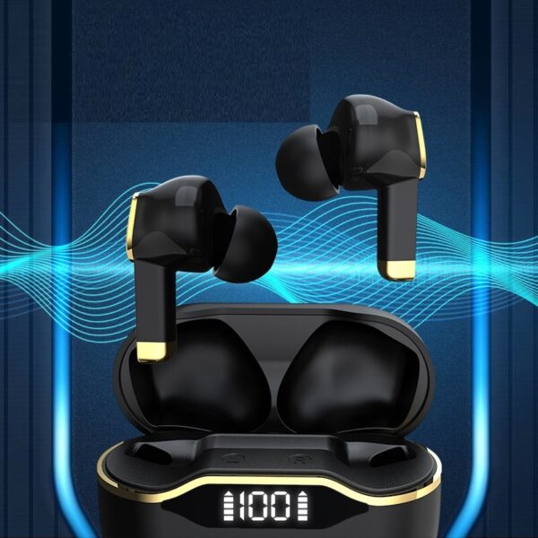 T28 Factory TWS Earphones with LED Display IPX5 Waterproof Earbud Wireless Headsets In-ear OEM OBM - Image 3
