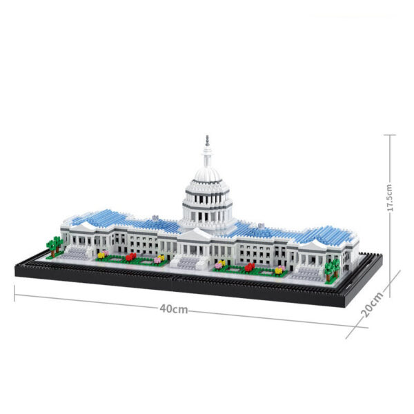Home Construction Building Blocks Micro-particle Model Toys - Image 2