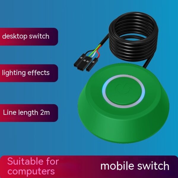 Computer External Power Supply Business Desktops Start Lengthened External Button - Image 8