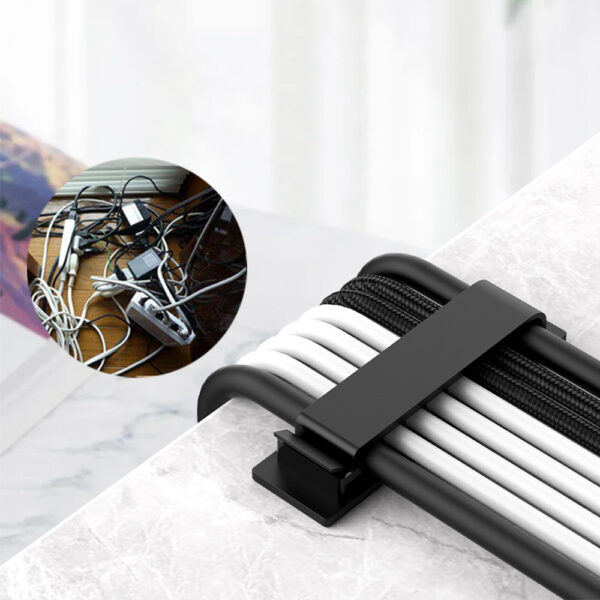 Home Portable Storage Cable Organizer Fixing Clip - Image 4