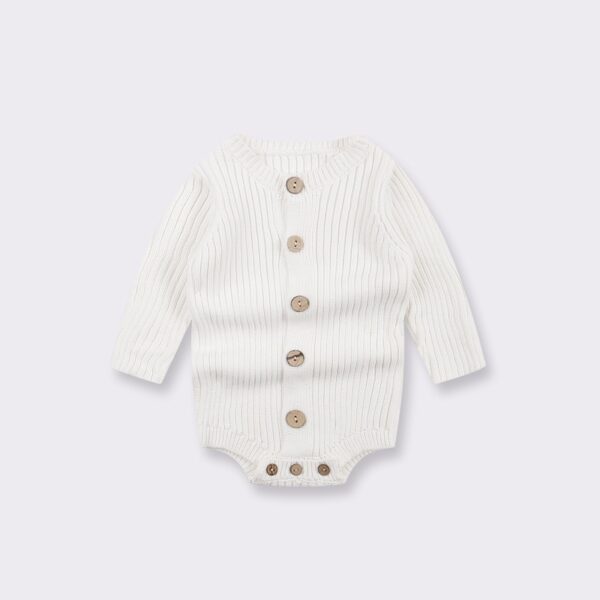 Knitted Sweater Baby Bodysuit One-piece Baby Wear - Image 6
