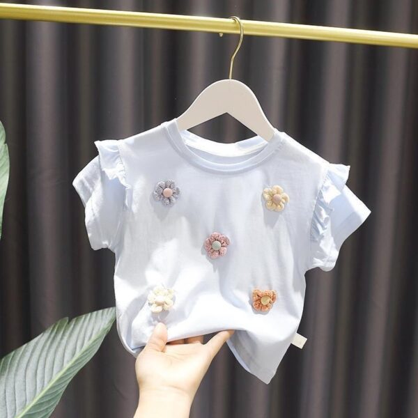 Thin Children's Summer Clothing Baby Summer Clothing Top - Image 7