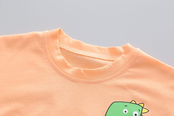 Boys' Short-sleeved Cartoon Casual Suit - Image 2