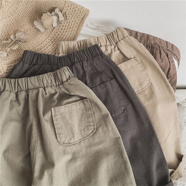 Children's Line-pressing Casual Pants Boys And Girls Baby Pants Spring And Autumn Clothing - Image 2