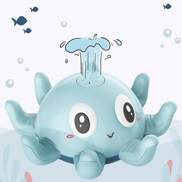 Children's Automatic Water Spray Bath Toys Bath Fun Toys With Flashing Water Spray Toy Baby Swimming Shower With Toys New - Image 2