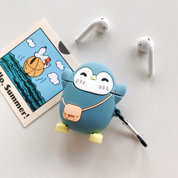 Standing Cartoon Wireless Bluetooth Earphone Case - Image 2