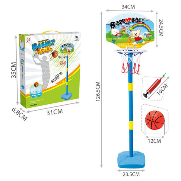Indoor And Outdoor Liftable Basketball Hoop Sports Toys - Image 3