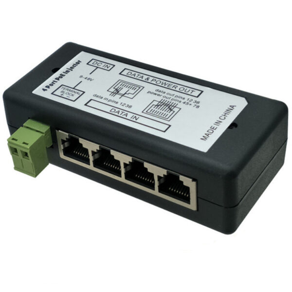 Four Port Centralized TV 4Ch Poe Syringe Box DC - Image 4