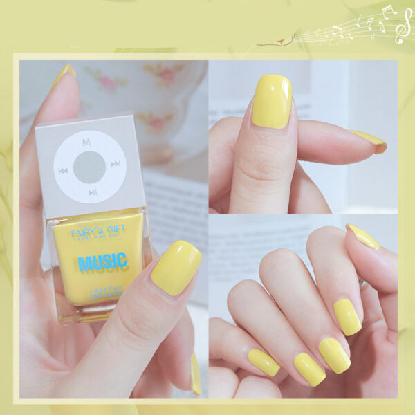 Odorless, Baking-free Nail Polish, Non-peelable Oily Nail Polish, Cherry Color Nail Polish - Image 3