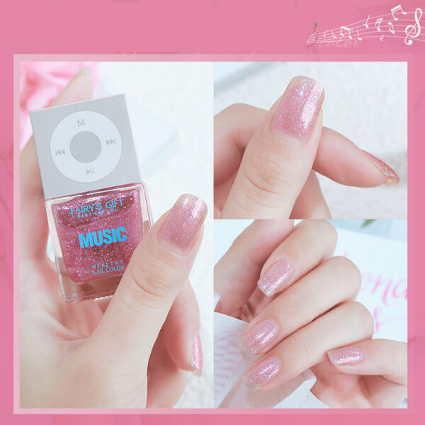 Odorless, Baking-free Nail Polish, Non-peelable Oily Nail Polish, Cherry Color Nail Polish - Image 8