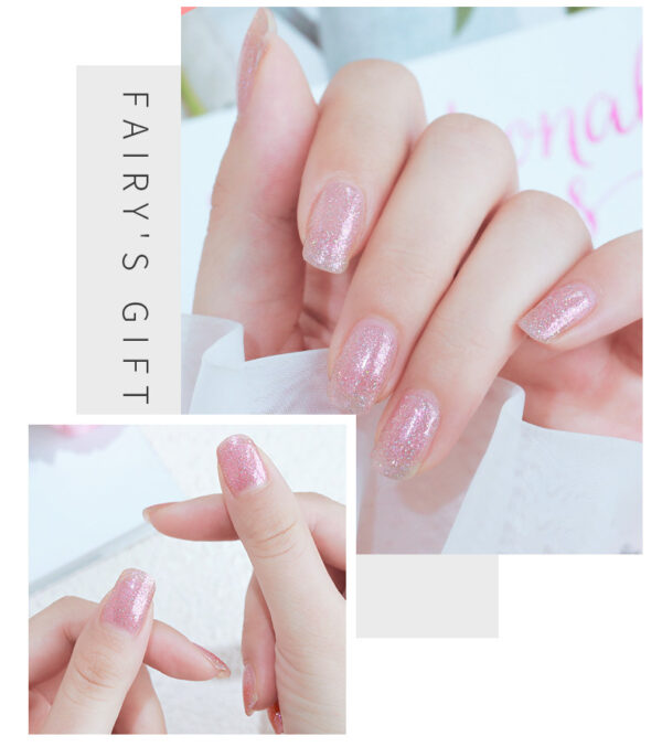Odorless, Baking-free Nail Polish, Non-peelable Oily Nail Polish, Cherry Color Nail Polish - Image 4