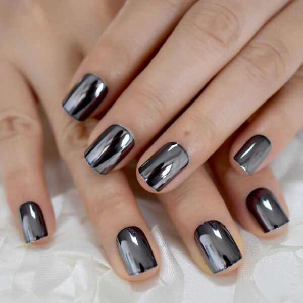 Metal false nails for women - Image 5